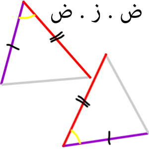 مثلثات متطابقة